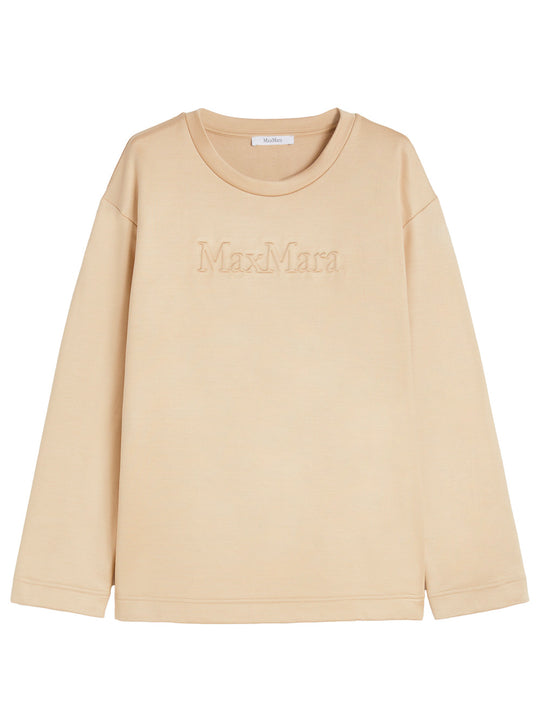 Silk And Cotton Sweatshirt
