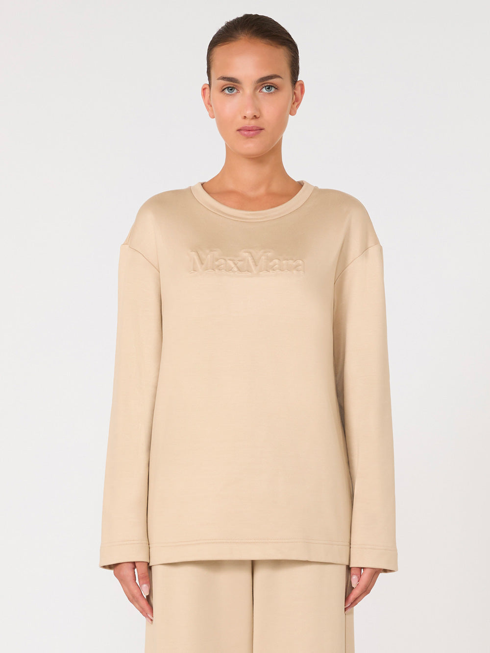 Maxmara Round neck - Nude & Neutrals | a5dbe40b531d09f836282770590ad71c70793f1c
