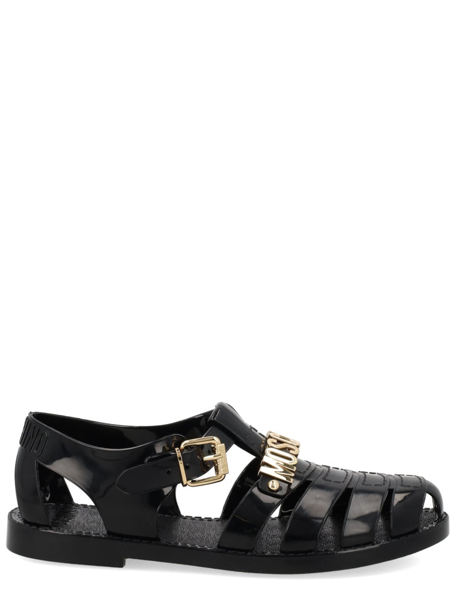 Moschino Sandals - Black | 9af5bf98a874c24384d1ec82d96bcdf32a95c1f9