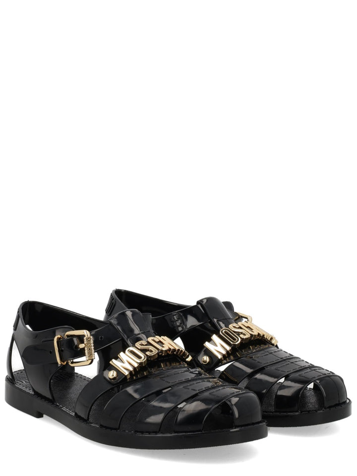 Moschino Sandals - Black | 73c55edb30837d129e85468590af56fa85680b4b