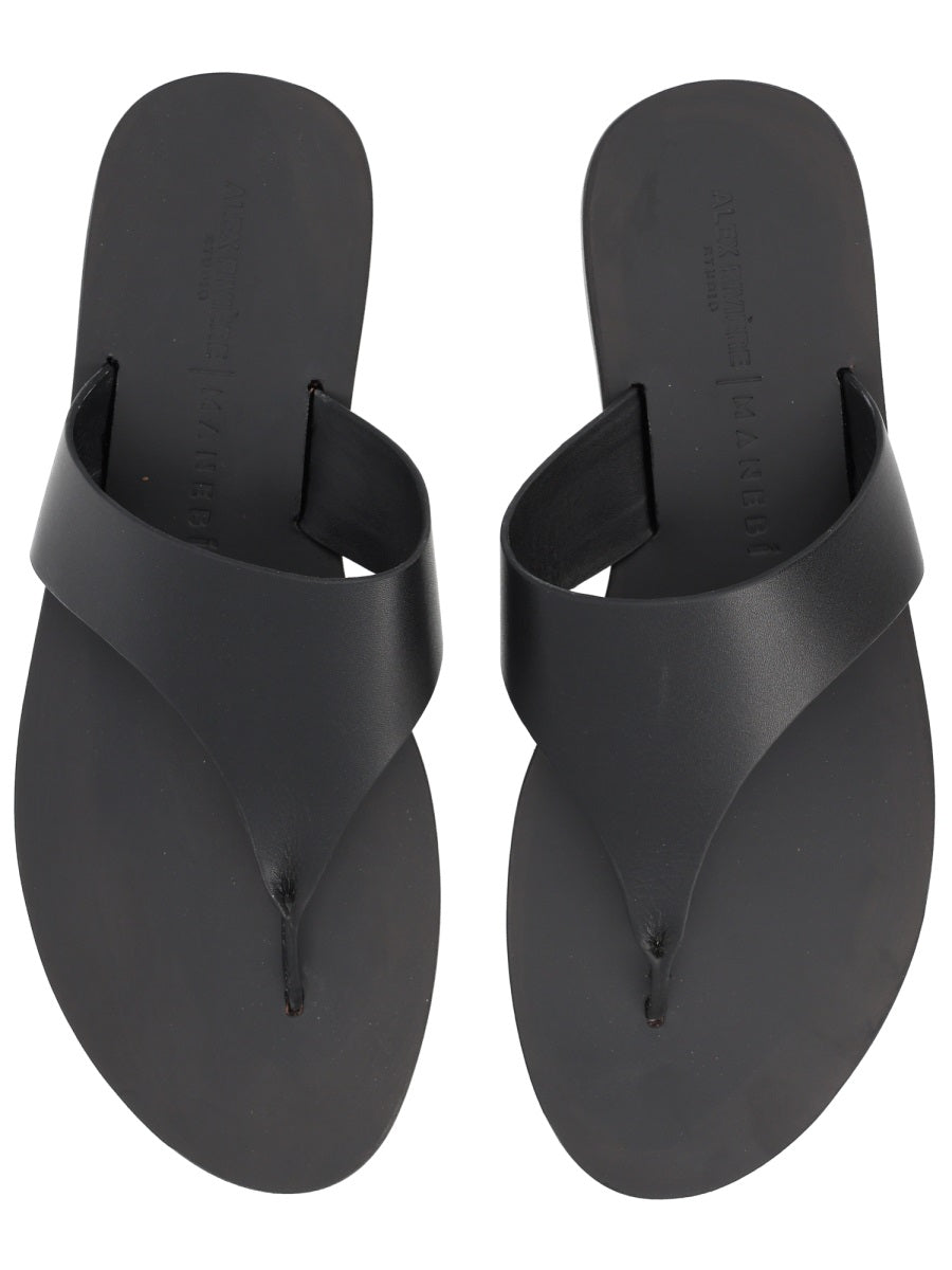 Manebi Sandals - Black | f5e010f940b65f31ee87fe6dcc5aab60efc14c98