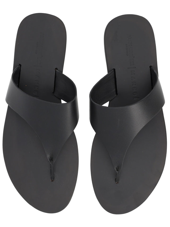 Manebi Sandals - Black | f5e010f940b65f31ee87fe6dcc5aab60efc14c98