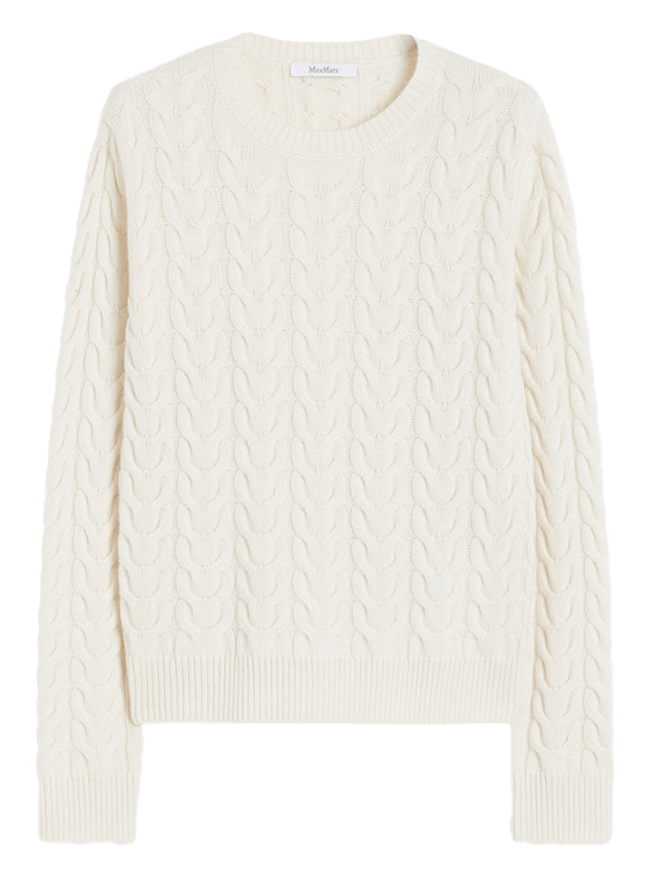 Maxmara Pullover - White | 95f92182d7d7447a55058c27961492e03de921f2