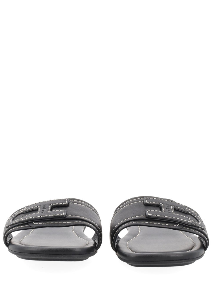 Hogan Sandals - Black | 9940397d4ab024438af1616d84e29693e9e590ee