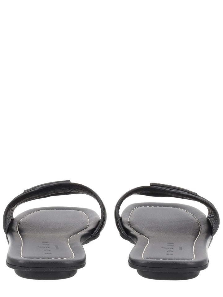 Hogan Sandals - Black | 80e0647d410eaa4298f8295e0576a5e26a71756b