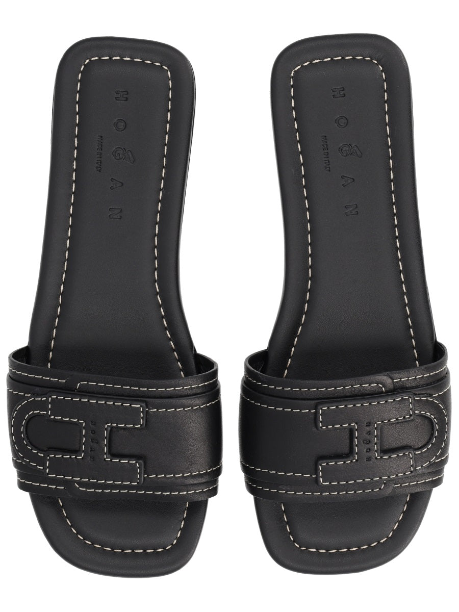 Hogan Sandals - Black | 37da61f64fd402595b04174ea3f383538c24b05c