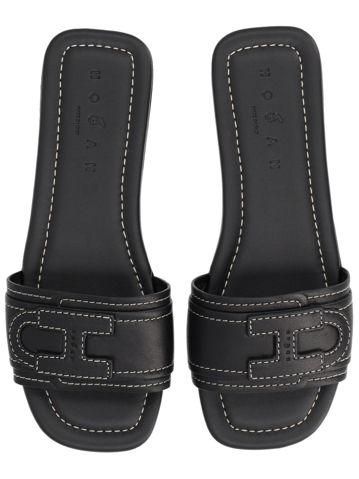 Hogan Sandals - Black | 37da61f64fd402595b04174ea3f383538c24b05c