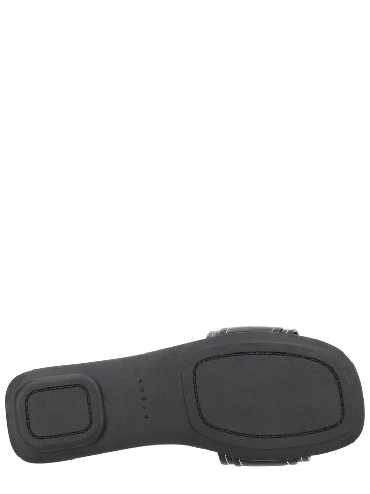 Hogan Sandals - Black | 139013c69990496d4eb32b2fd660fd0beea5aa7a