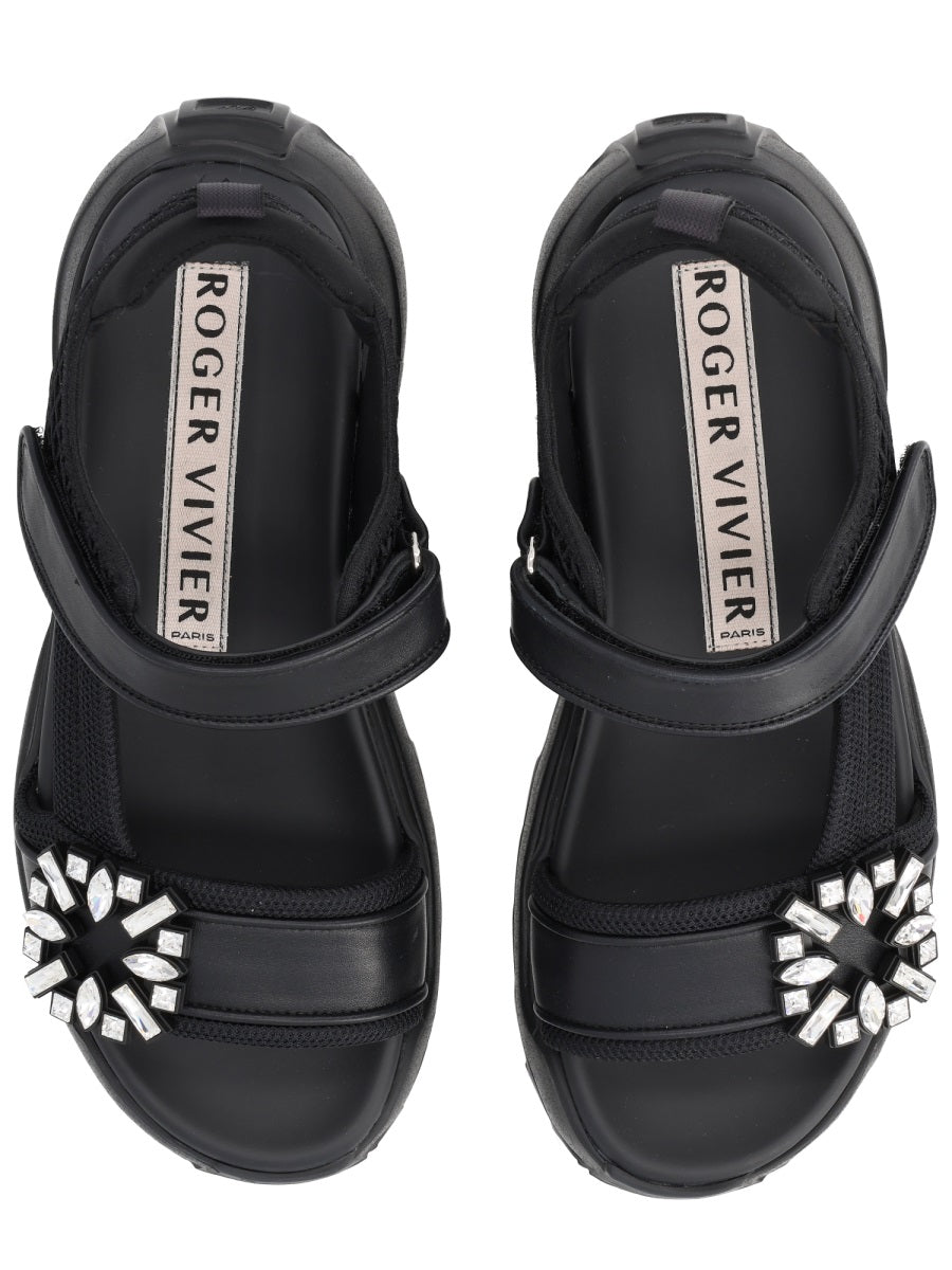 Roger Vivier Sandals - Black | 45b5110565352f9f6341ef28e29009c92efd51ec