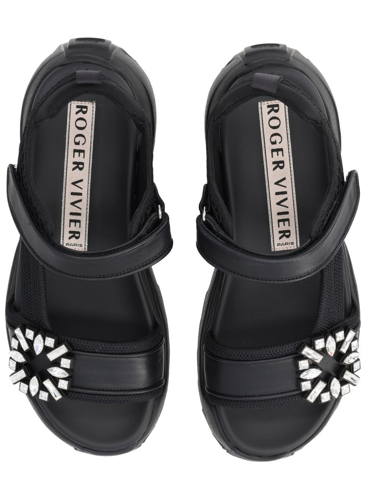 Roger Vivier Sandals - Black | 45b5110565352f9f6341ef28e29009c92efd51ec