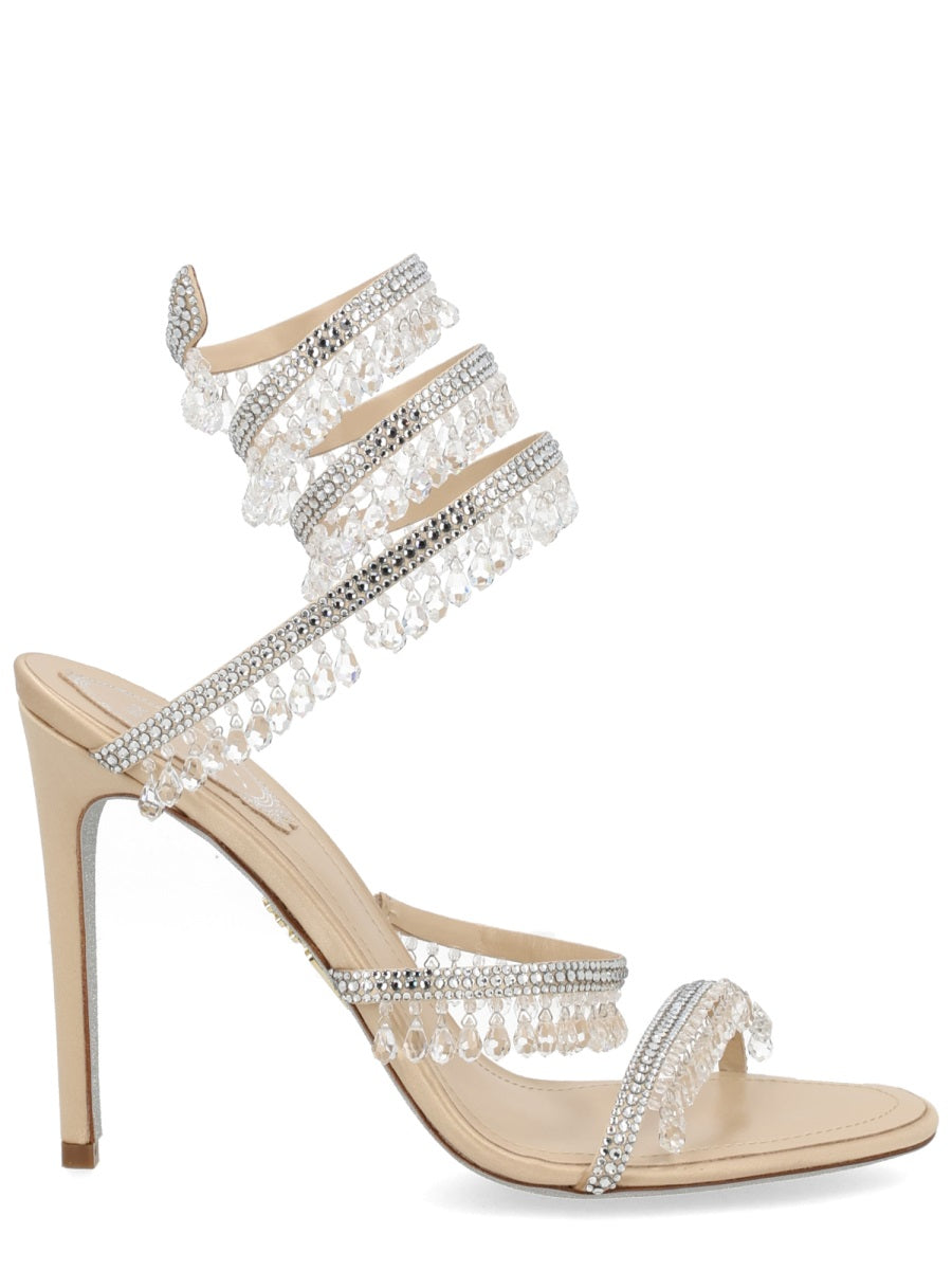Rene Caovilla Sandals - Beige | dd786bff1f3b4b22514eb860fd430d373a3977eb