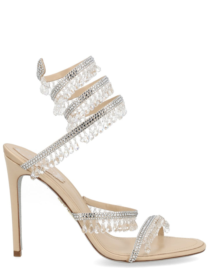 Rene Caovilla Sandals - Beige | dd786bff1f3b4b22514eb860fd430d373a3977eb