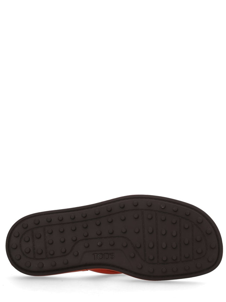 Tod'S Flat Shoes - Orange | f6edb3954a379eec25c1f71ad30f31a407925964