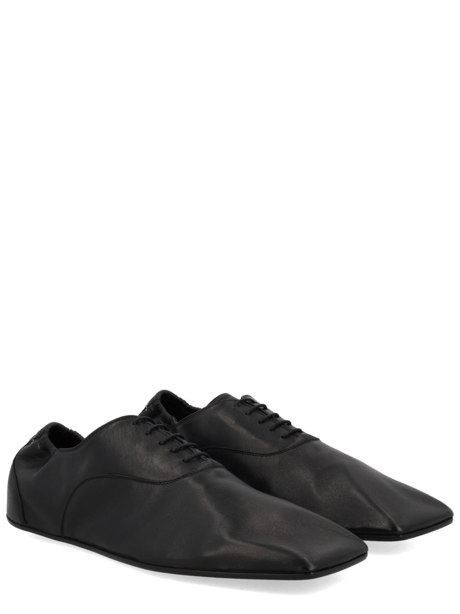 Mm6 Maison Margiela Flat Shoes - Black | 5b258954f1b47ddf49bff2d73792f6896a61b768