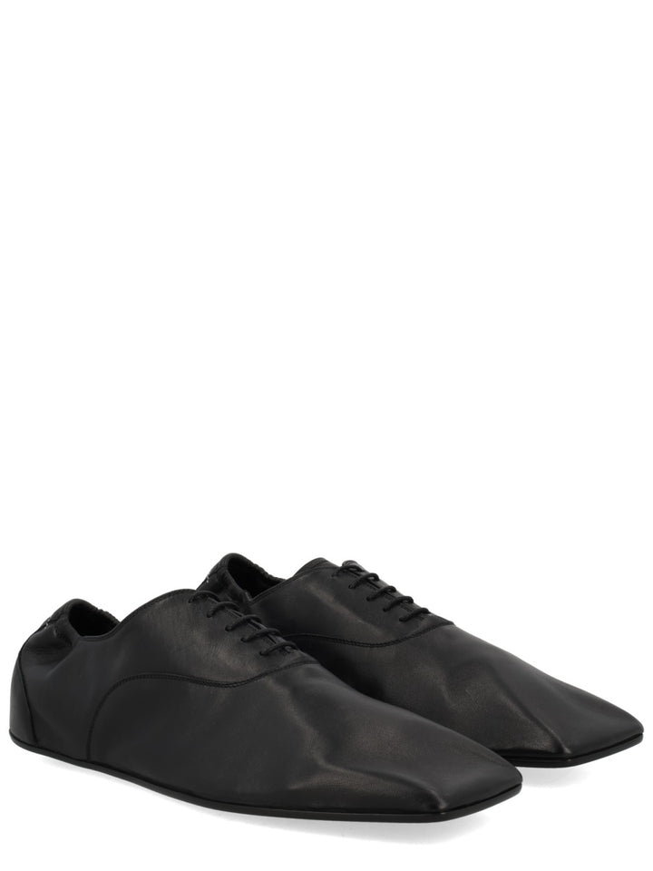 Mm6 Maison Margiela Flat Shoes - Black | 5b258954f1b47ddf49bff2d73792f6896a61b768