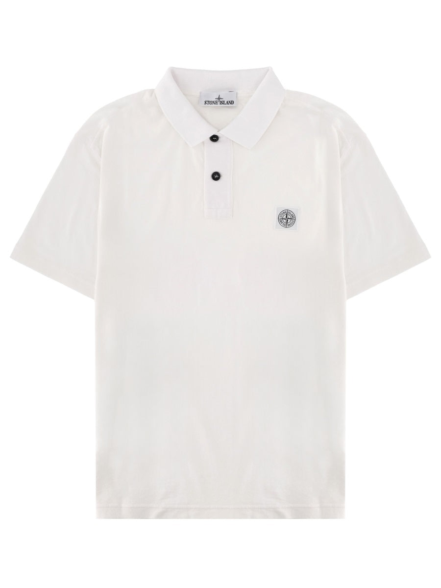 Stone Island Polo - White | 2bffd97edead1d895a94d9b8fce59dd05cbc1963