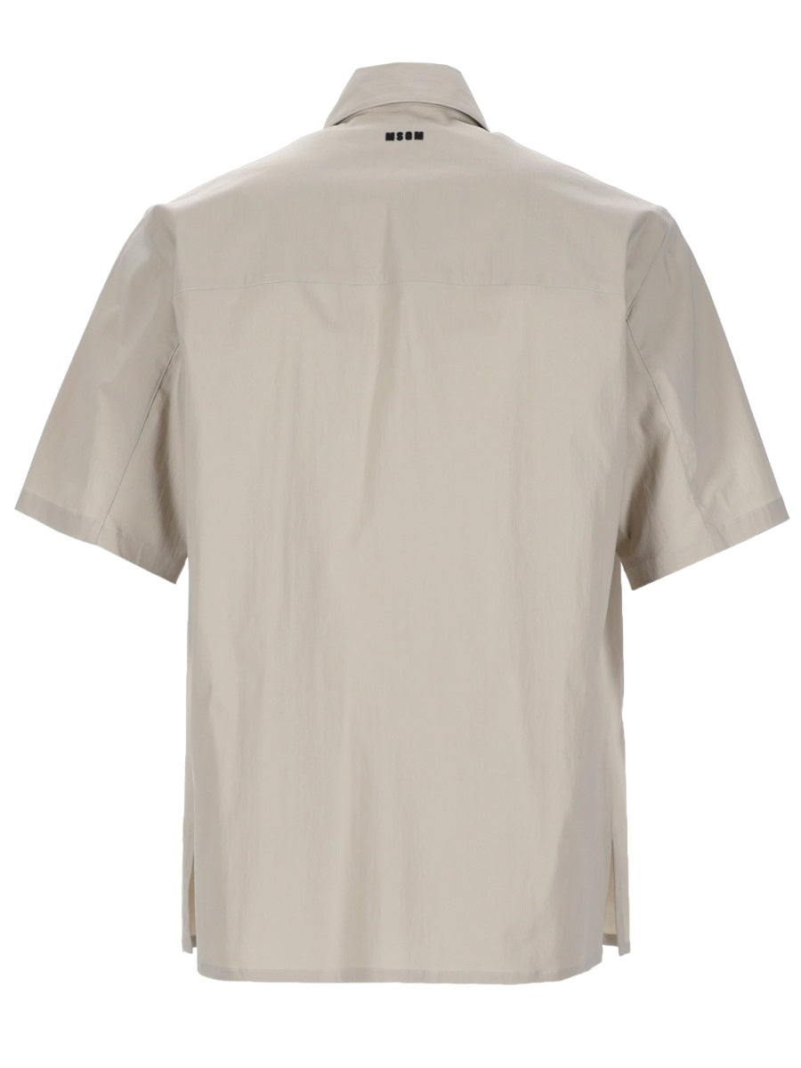 Msgm Shirts - Beige | 7df5900e5ac6b297b4e79a4406eabdb7e42b8cfe