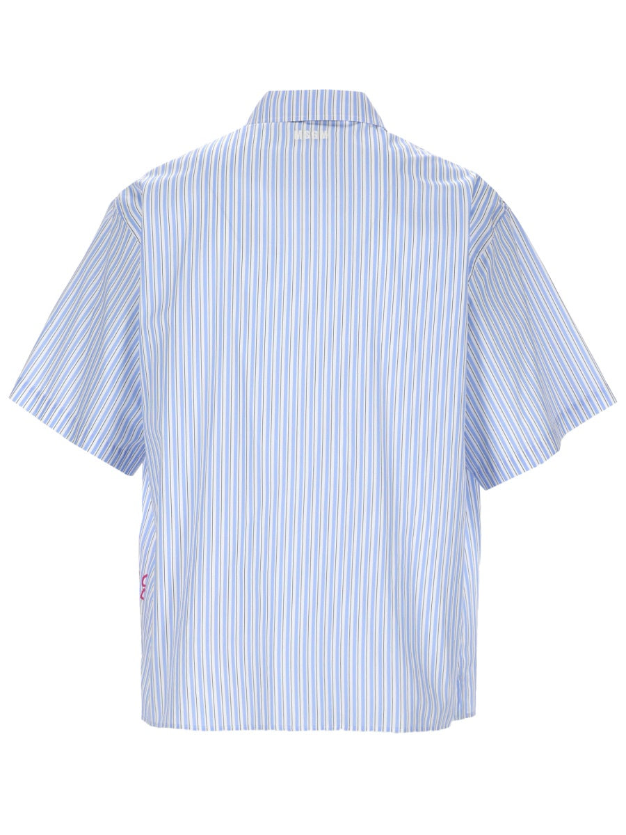 Msgm Shirts - Azure | f3b2b12e9fbe95a12bfe5ef4a799e971b67d9ae6