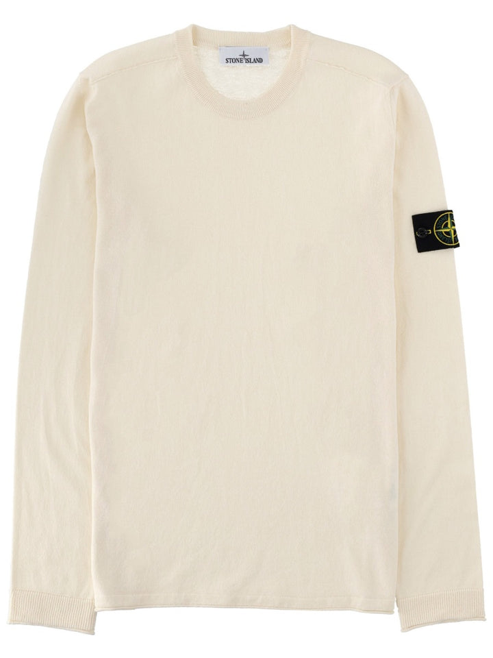 Stone Island Sweaters - Ivory | 4973dc01f61417ab19020fbe9951f8fc97bd25ac
