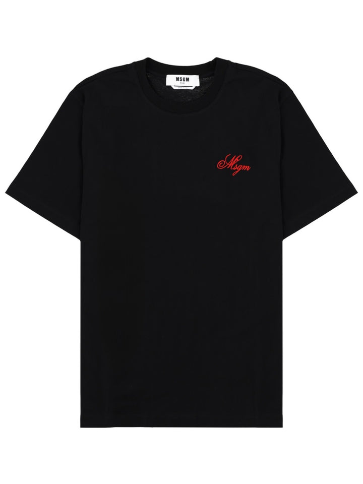 Msgm T shirts - Black | 3ed98248daf657b6e3ffb11fd64fb5feafda4136