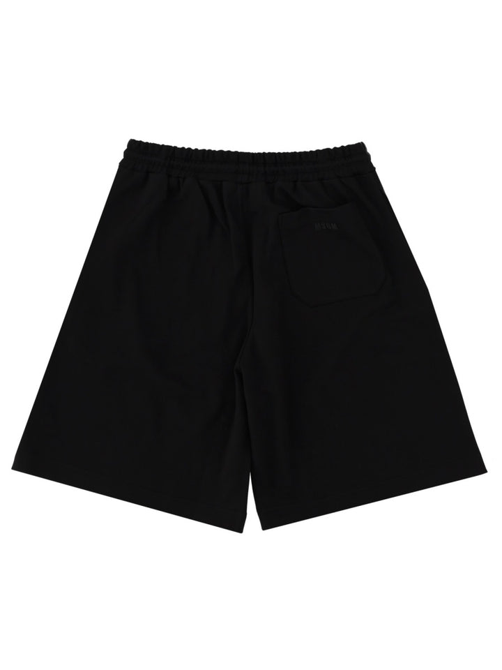 Msgm Shorts - Black | cfac205e7a66d4bce0231d2de87bce4bdfd6d1b4