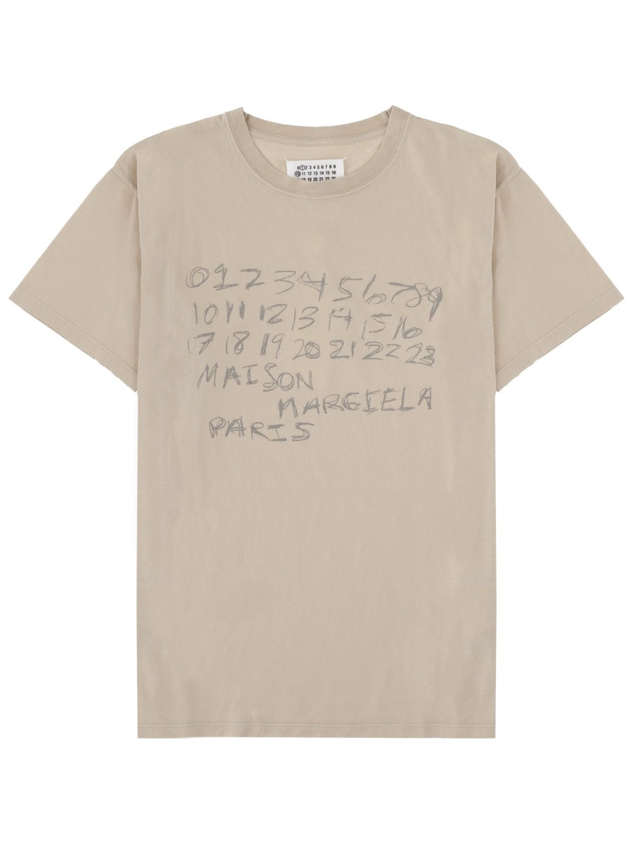 Maison Margiela T shirts - Beige | 0599b54770af3fd47565b07f1b4e4542c9cc137c
