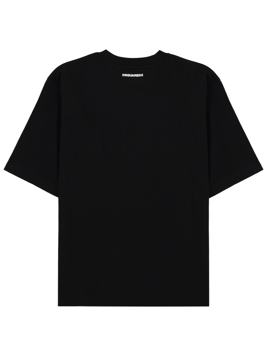 Dsquared2 T shirts - Black | 664b3a1cb4b097ff914303f1ffad6df555ada235