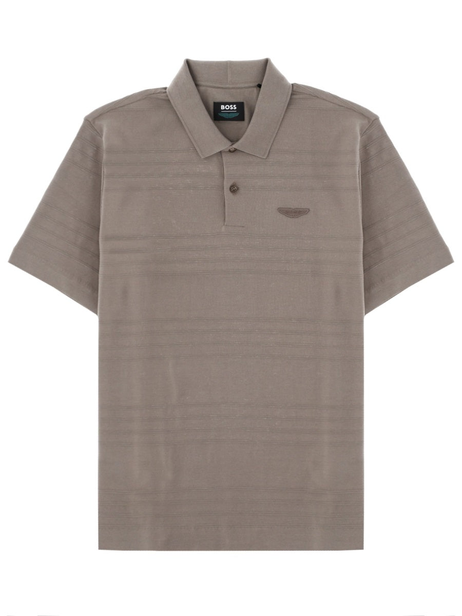 Boss Polo - Dove | c16bec2f5d120276df85b9f153a56bdaa81e73f7