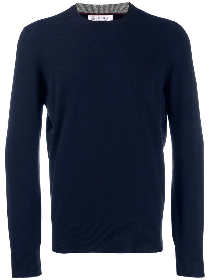 Brunello Cucinelli Pullover - Blue | b838db6c7f93b8aa4b4b82b78b5935744d58592d