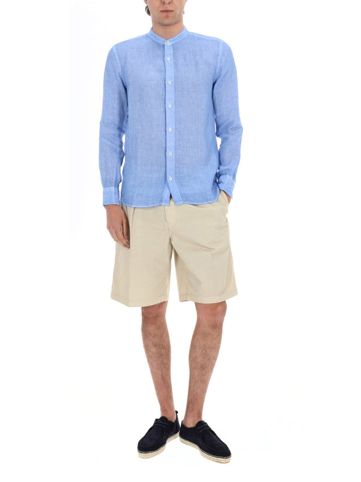 120% Lino Shirts - Azure | 8a422fe4dc8240c9e5db27e9dcc206a716d074cf