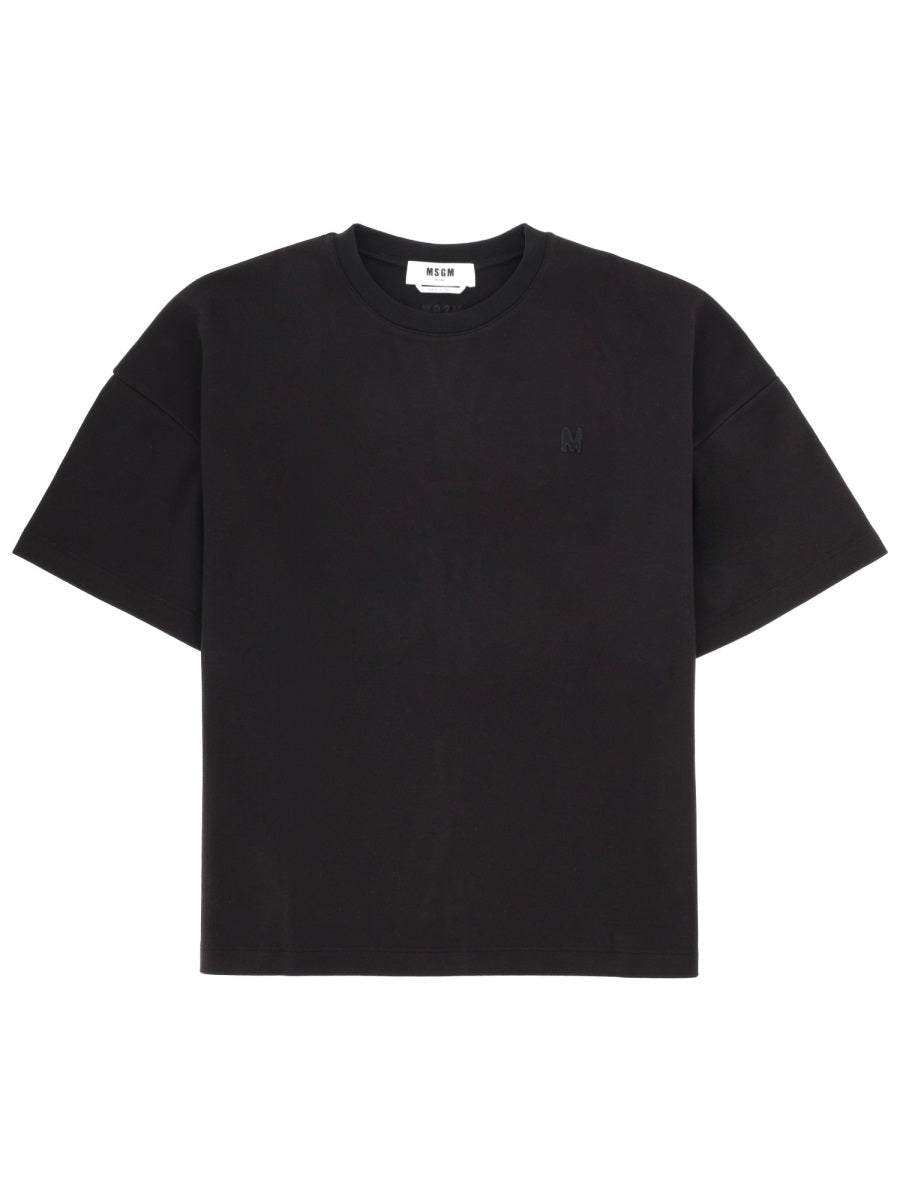 Msgm T shirts - Black | 0a41dd98dca2bffb74186dee30402098e20104b4