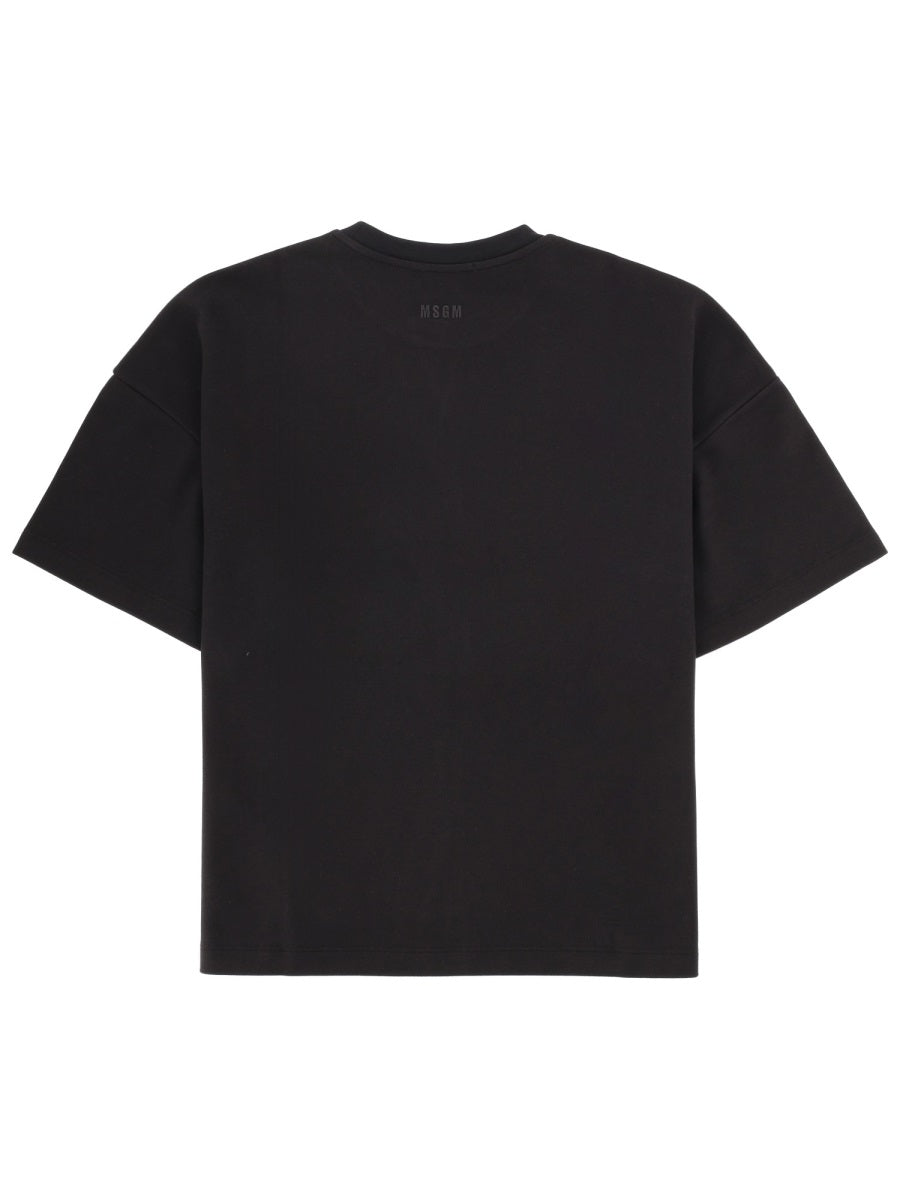 Msgm T shirts - Black | f4dd5d29464b84cb6177be9c4e7cf371ebf5d54c