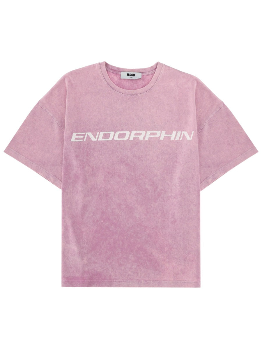 Msgm T shirts - Pink | dc61640b791bc7df9444a7edcc2aaf25f893e428
