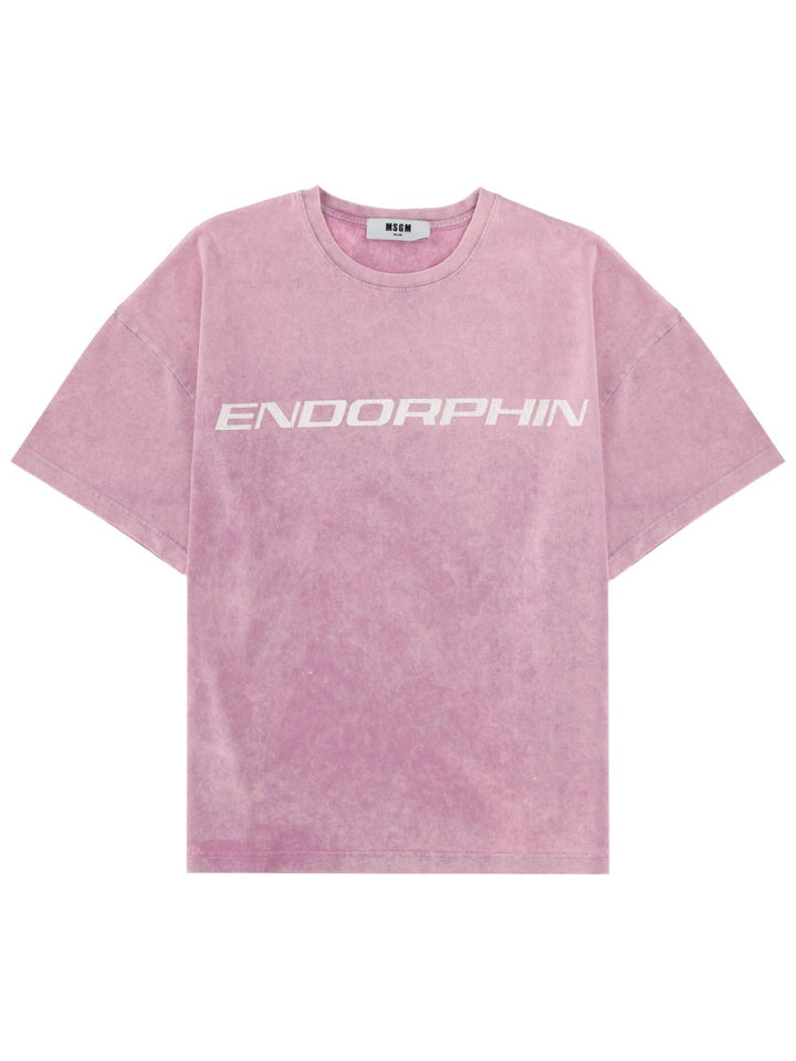 Msgm T shirts - Pink | dc61640b791bc7df9444a7edcc2aaf25f893e428