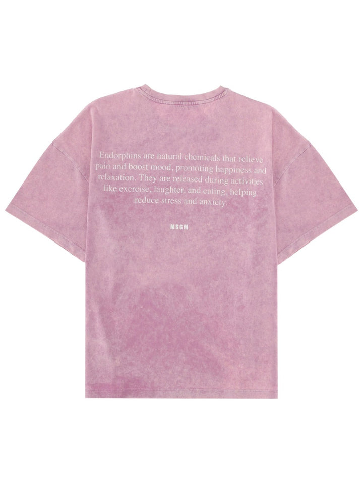 Msgm T shirts - Pink | ee9ae0fdf70b9e5fb062802c86a197ab5b8c0419