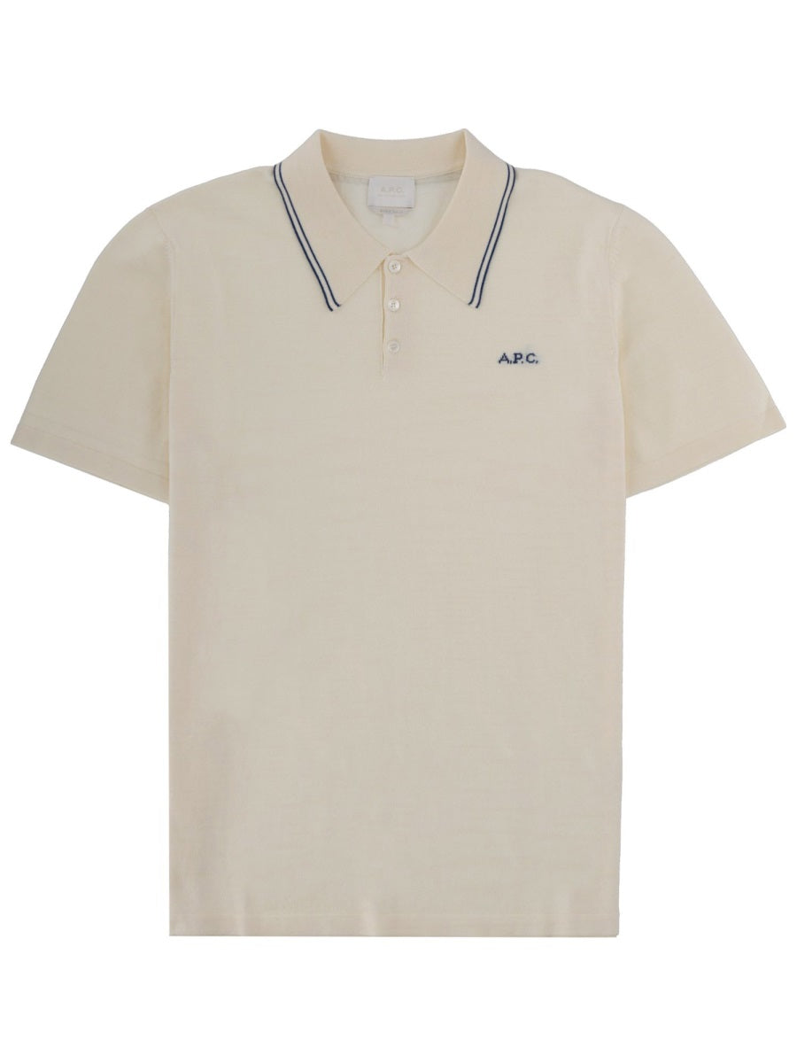 A.P.C. Polo - Beige | 85770164dbcc8fee6ff91d2875a64eb83dc13d81