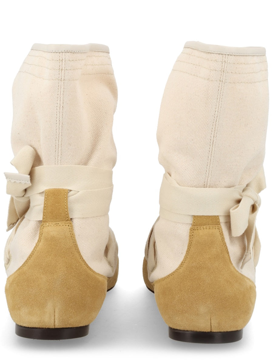Isabel Marant Boots - Ivory | 7215b7a8d23d10773355bf52b98dfbee3a37ff83