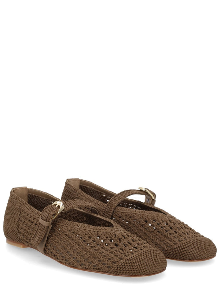Stuart Weitzman Flat Shoes - Brown | 319feedaa84d1df83c907cf8b3d270ccbd8c55b4