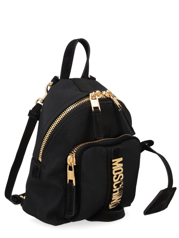 Moschino Backpacks & Travels - Black | 8f7cccea482657e8b54a810fbdb4f10cdbaf1337