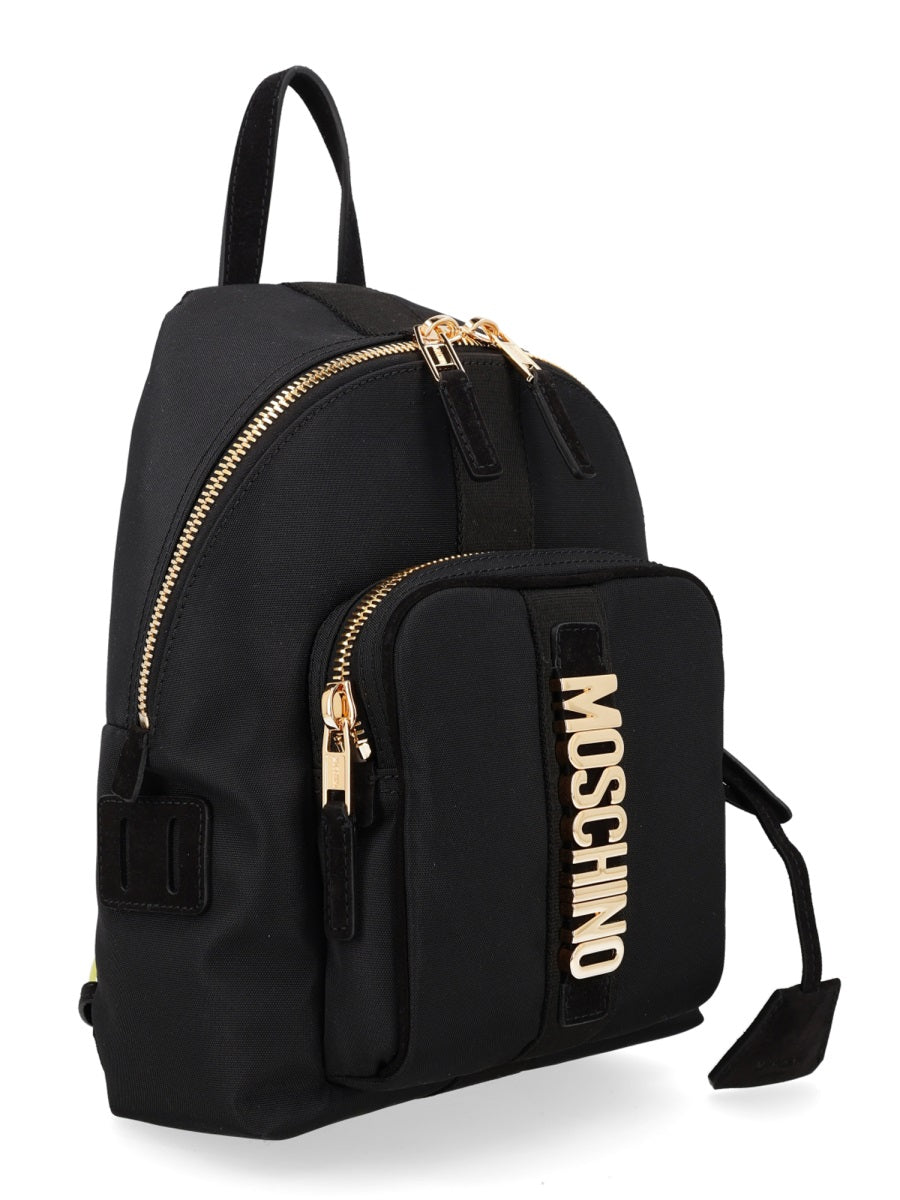 Moschino Backpacks & Travels - Black | 8532235a4aad0a9e896f3762731af9977f8666ff