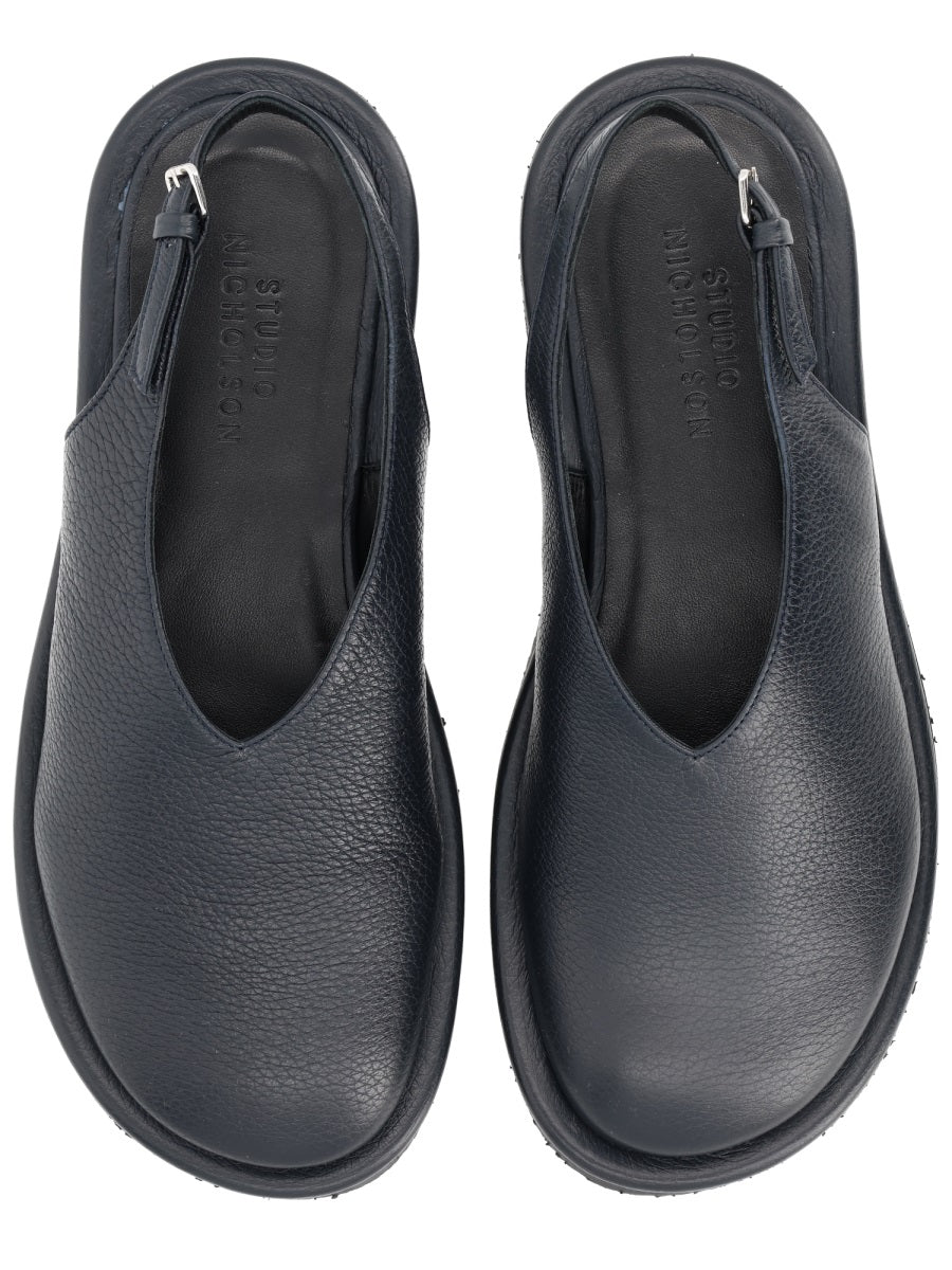 Studio Nicholson Flat Shoes - Black | 8c423e05b68d96a71d0f144bcaf9b97284119025