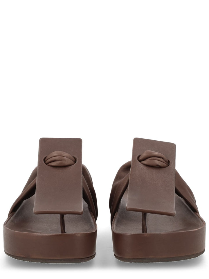 Uma Wang Sandals - Brown | 5a864d608604c674091e86990738dea4613c15f8