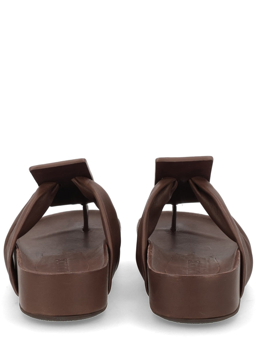 Uma Wang Sandals - Brown | 401d95a3f5485d55759758cf37d7eda7e4c58cd8