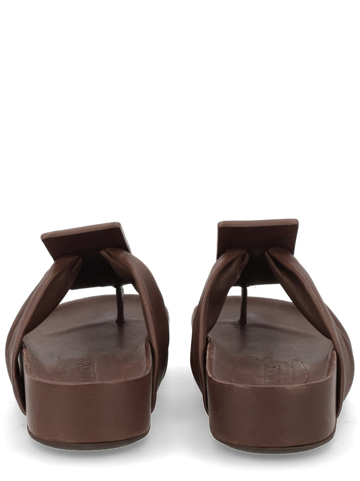 Uma Wang Sandals - Brown | 401d95a3f5485d55759758cf37d7eda7e4c58cd8