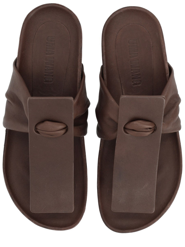 Uma Wang Sandals - Brown | 313d27ab16dc6d03bcf86c21c83899103bc4d358