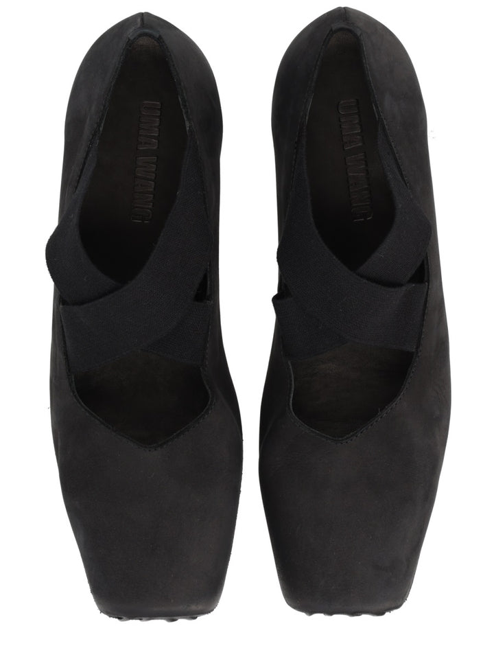 Uma Wang Flat Shoes - Black | 1f491d3e0e7429eb0126a29852b12cc036154342