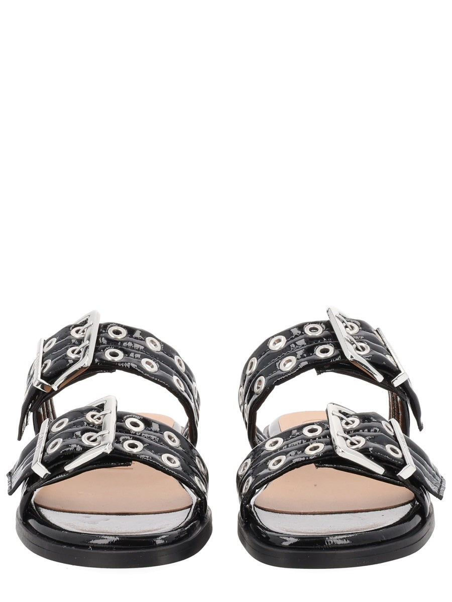 Ganni Sandals - Black | 330a4da5d16d4df92f19e0282bf141270ee53499