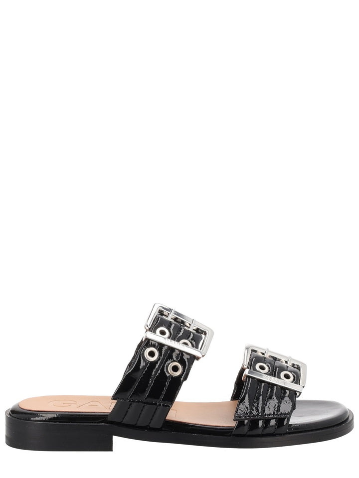 Ganni Sandals - Black | 1a88f07694d01329c0b49c2b4a6be02235b0f4f4