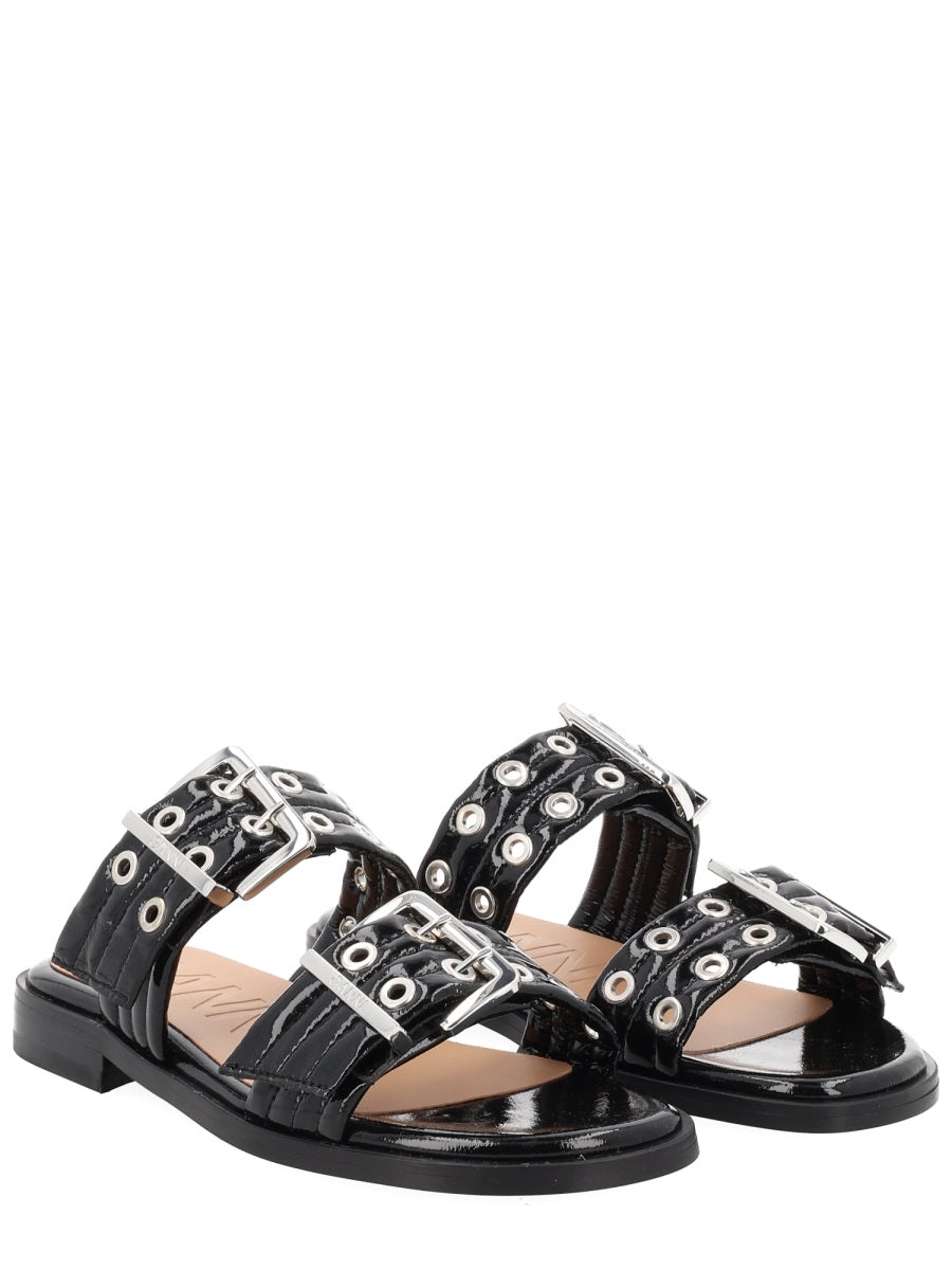 Ganni Sandals - Black | 78933b197ccfadc71799f0cafd2a53772c1e0df8
