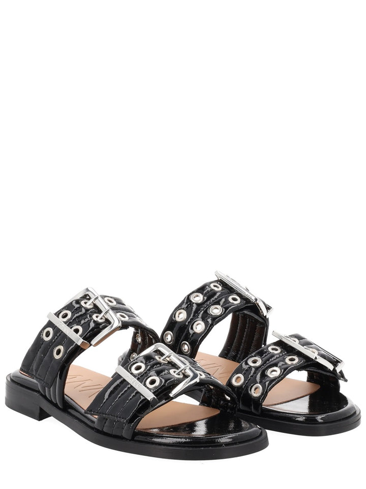 Ganni Sandals - Black | 78933b197ccfadc71799f0cafd2a53772c1e0df8